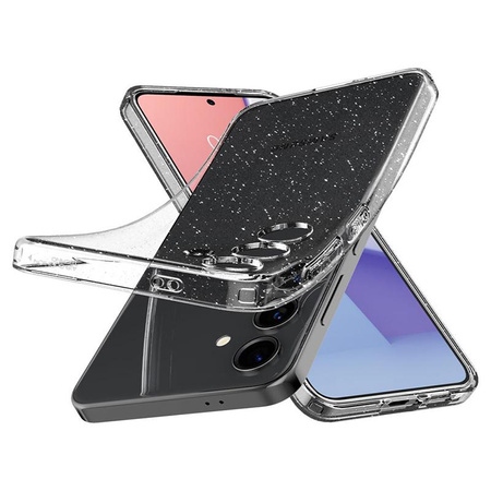 Spigen Liquid Crystal Glitter - Etui pour Samsung Galaxy S24 (Transparent)