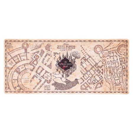 Harry Potter - Gaming/Desk Mat XXL Huncwot Map (80 x 35 cm)
