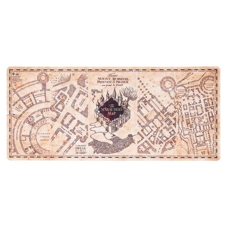 Harry Potter - Spiel-/Schreibtischunterlage XXL Huncwot-Karte (80 x 35 cm)