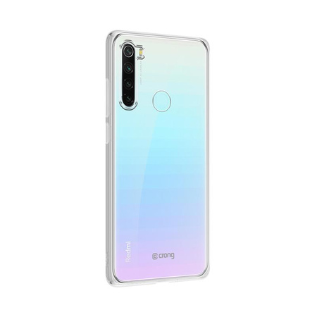 Crong Crystal Slim Cover - Etui Xiaomi Redmi Note 8 (przezroczysty)