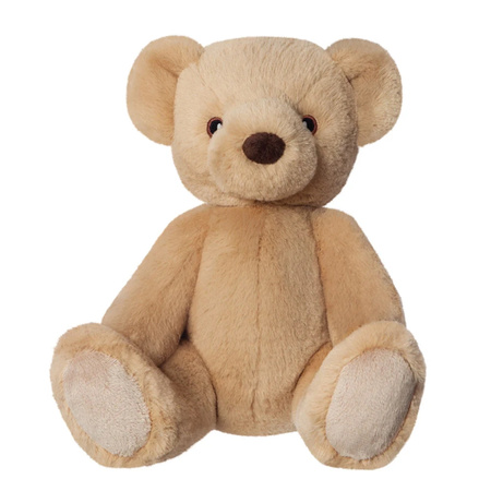 PLUSZOWY MIŚ TEDDY BEAR MASKOTKA BRĄZOWY MISIEK PRZYTULANKA ECO NATION 28CM