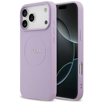 ETUI DO IPHONE 17 PRO MAX do MAGSAFE GUESS FIOLETOWE ORYGINALNE MAGNETYCZNE