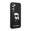 Karl Lagerfeld Silikon NFT Ikonik - Samsung Galaxy S23 Tasche (schwarz)