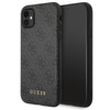 Guess 4G Metal Gold Logo - Coque iPhone 11 (grise)