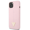 Guess Silicone Triangle Logo - iPhone 13 mini Case (lilac)