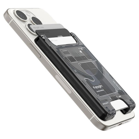 Spigen Ultra Hybrid MagSafe Wallet - Portefeuille magnétique (Zero One)
