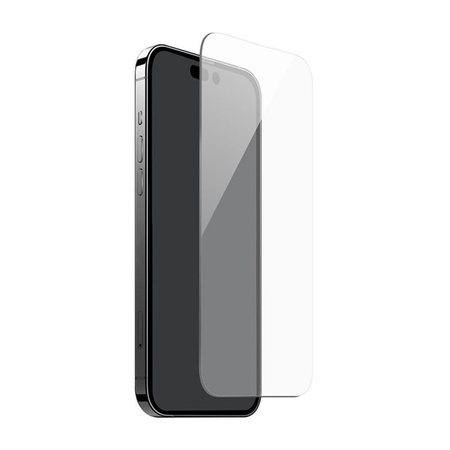 PURO Anti-Bacterial Tempered Glass - Ochranné tvrzené sklo s antibakteriální ochranou pro iPhone 15 Plus