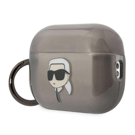 Karl Lagerfeld NFT Ikonik Karl Head - Pouzdro pro Apple AirPods Pro 2 (černé)