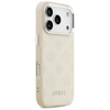 ETUI DO IPHONE 17 PRO do MAGSAFE GUESS ORYGINALNE BEŻOWE SKÓRZANE MODNE