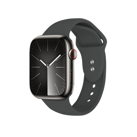 Crong Liquid - Pánt Apple Watch 44/45/46/49 mm-es órához (grafit)