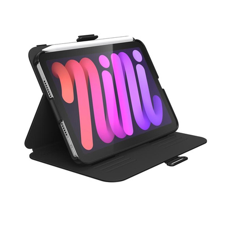 Speck Balance Folio - iPad mini 7 (2024) / mini 6 (2021) case with MICROBAN coating (Black)