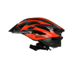 Dunlop - MTB verstellbarer Fahrradhelm r. M 55-58 cm (rot/schwarz)