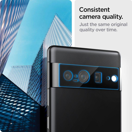 Spigen Optik.TR Camera Lens Protector - Lens protection glass for Google Pixel 7 Pro (2 pcs)