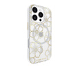 Case-Mate Floral Gems MagSafe - iPhone 16 Pro Case (Gold)