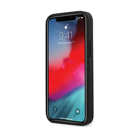 BMW M Kollektion PU Carbon - Hülle für iPhone 12 mini (schwarz)