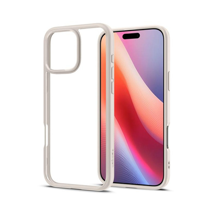 Spigen Ultra Hybrid - pouzdro pro iPhone 16 Pro (Natural Titanium)