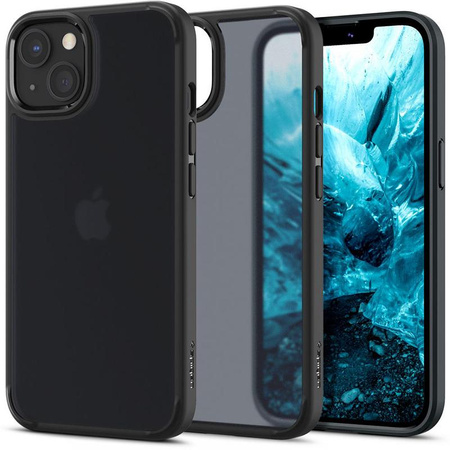 Spigen Ultra Hybrid – kryt pro iPhone 13 (Matte Frost Black)