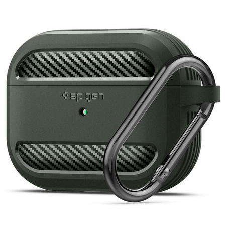 Spigen Rugged Armor - Étui pour Apple Airpods Pro (Vert)