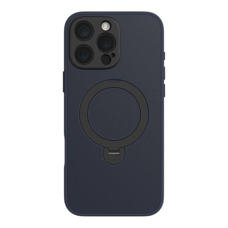 Moshi Kameleon MagSafe - Etui iPhone 16 Pro Max z funkcją podstawki (Midnight Blue)