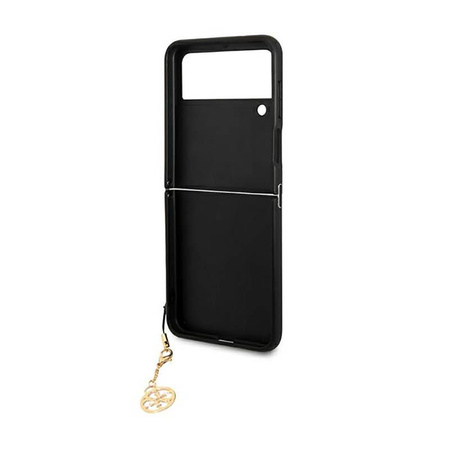 Guess 4G Charms Kollektion - Tasche für Samsung Galaxy Z Flip 4 (braun)