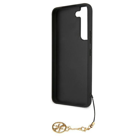 Kolekce Guess 4G Charms - pouzdro pro Samsung Galaxy S22 (šedé)