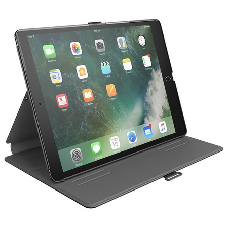 Speck Balance Folio - Etui pour iPad Air / Pro 10.5" avec aimant et support (Noir/Gris ardoise)