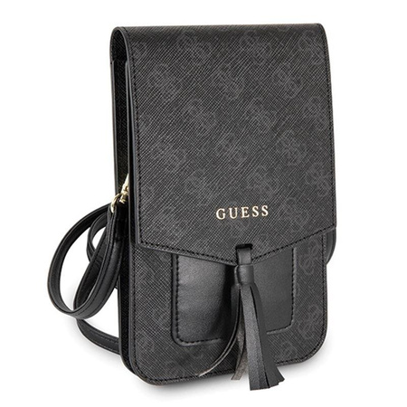 Guess 4G Uptown Wallet Phone Bag - Bag with smartphone compartment (black)