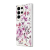 Guess Flower Collection - Etui Samsung Galaxy S23 Ultra (blanc)