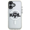 Karl Lagerfeld IML Karl Sketch Logo MagSafe - Case iPhone 17 (Clear)