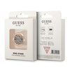 Guess Ring Stand Leopard - Support magnétique pour téléphone (Marron)