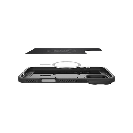 Spigen Optik Armor Mag MagSafe - Étui pour iPhone 16 Pro (Noir)