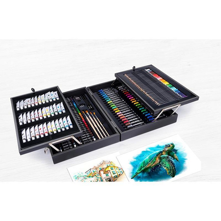 Artico - Art set for painting suitcase 174 elements