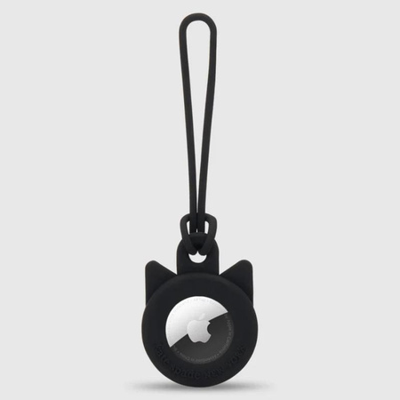 Kate Spade New York Holder - Étui pendentif de protection pour Apple AirTag (Chat noir)