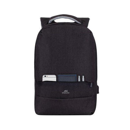 Rivacase - Prater, sac à dos pour notebook, ordinateur portable 15.6" (noir)