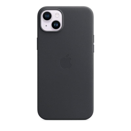 Apple Leather Case - Étui en cuir avec MagSafe pour iPhone 14 Plus (Nord)