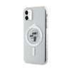 Karl Lagerfeld Karl & Choupette Glitter MagSafe - iPhone 11 Hülle (Transparent)