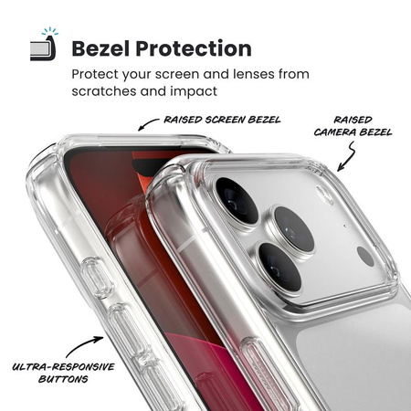 Speck Presidio Perfect-Clear - iPhone 17 Pro Max Case (Clear)