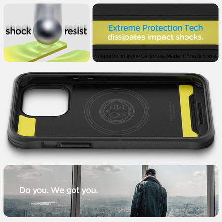 Spigen Mag Geo Armor 360 MagSafe - pouzdro pro iPhone 14 Pro (černé)