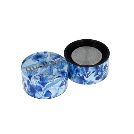 Quokka Solid - Bouteille thermique en acier inoxydable 630 ml (Porcelain Sparrow)