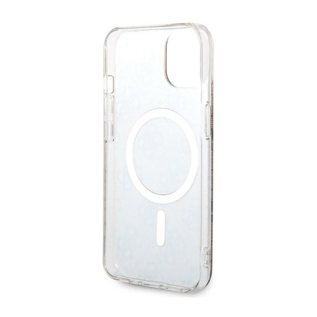 Guess 4G MagSafe - Schutzhülle für iPhone 14 Plus (Braun)