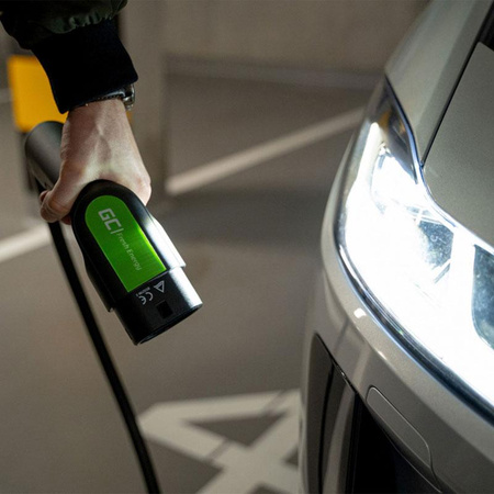 Green Cell - GC EV Type 2 22kW 5m cable pour charger Tesla Model 3 / S / X, Leaf, ZOE, i3, ID.3, I-Pace, E-Tron, Taycan