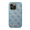 Guess 4G fém fényképezőgép tok - iPhone 14 Pro Max tok (kék)