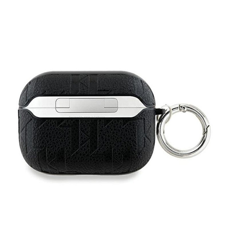 Karl Lagerfeld Monogram Karl & Choupette Head - pouzdro AirPods Pro 2 (černé)