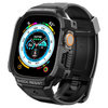 Spigen Rugged Armor Pro - Pánt tokkal az Apple Watch Ultra 49 mm-es órához (fekete)