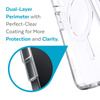 Speck Presidio Perfect-Clear + MagSafe - iPhone 13 Pro Case with MICROBAN Coating (Clear)