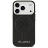 Karl Lagerfeld Initial & Metal Logo MagSafe - Case for iPhone 17 Pro (black)