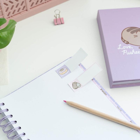 Pusheen - Weekly planner with sticky notes from Moments collection (19,3 x 16,5 cm)