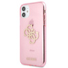 Coque Guess Glitter 4G Big Logo - iPhone 11 Case (rose)