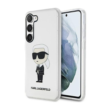 Karl Lagerfeld IML NFT Ikonik - Pouzdro pro Samsung Galaxy S23 (průhledné)