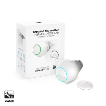 FIBARO Heat Controller Starter Pack - Thermostatkopf + Z-Wave Temperaturfühler